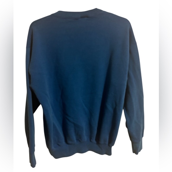 Vtg 1987 Taz the Tasmanian Devil “ Radical Dude” Skateboard Blue Sweatshirt M/L - Picture 5 of 7